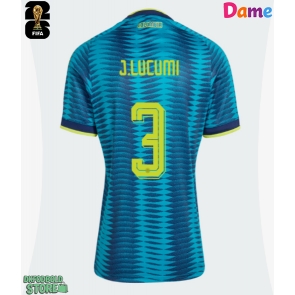 Colombia Jhon Lucumi #3 Replika Udebanetrøje Dame VM 2026 Kortærmet